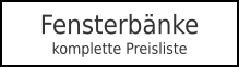 Fensterbänkekomplette Preisliste